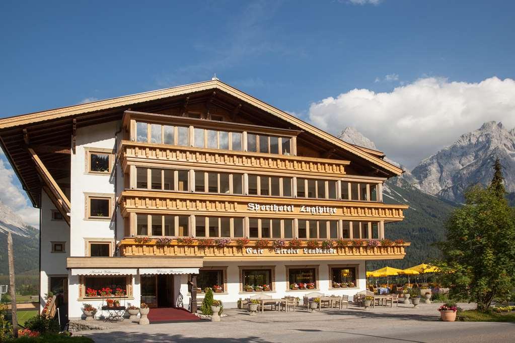 Sporthotel Zugspitze Lermoos Exteriér fotografie